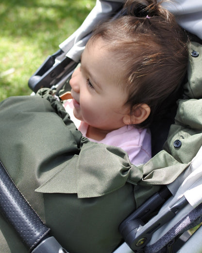 The All Seasons Pram Liner - Forest Green