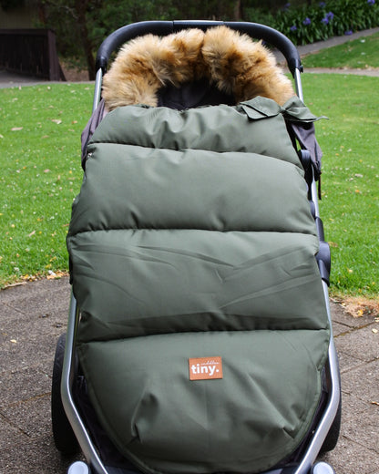 The All Seasons Pram Liner - Forest Green