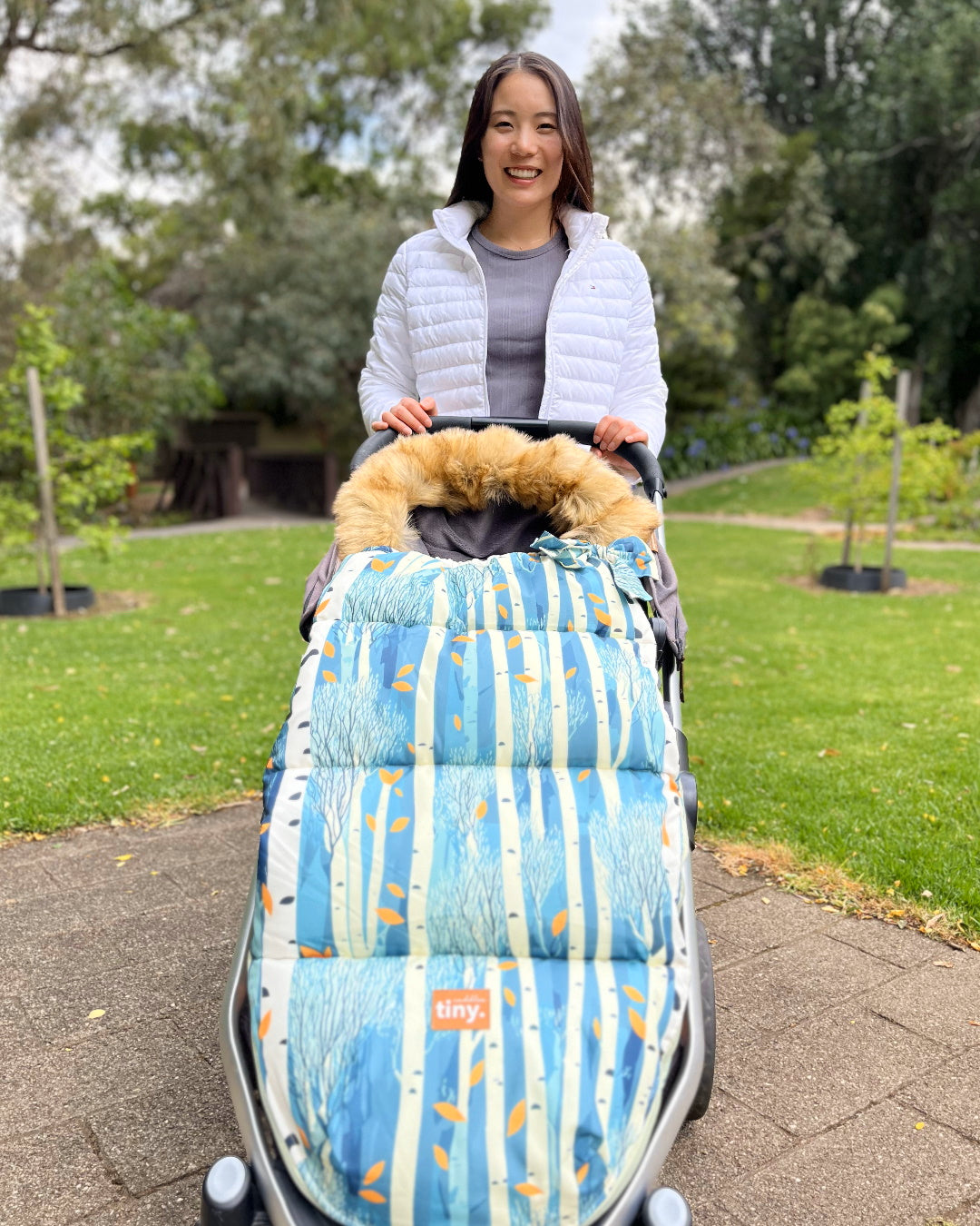 The All Seasons Pram Liner - Autumn Forest